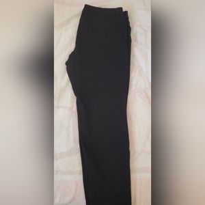 Maurice's mid-rise black skinny jeans. Size 18 reg length.